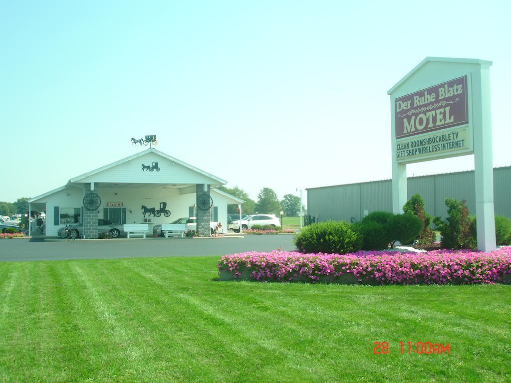 Der Ruhe Blatz Motel Shipshewana Exteriör bild