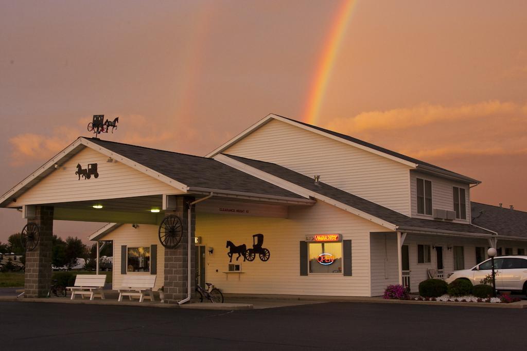 Der Ruhe Blatz Motel Shipshewana Exteriör bild
